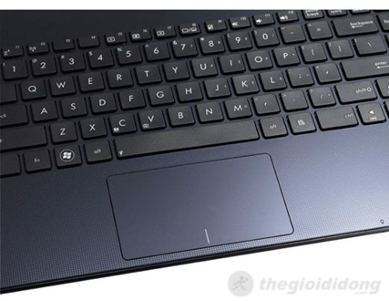 Bàn phím tốt với nhiều phím chức năng trên Asus X401A