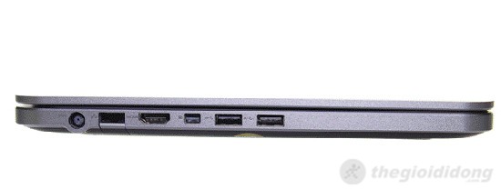 Dell XPS 14 L421X hỗ trợ card rời và đầy đủ các kết nối