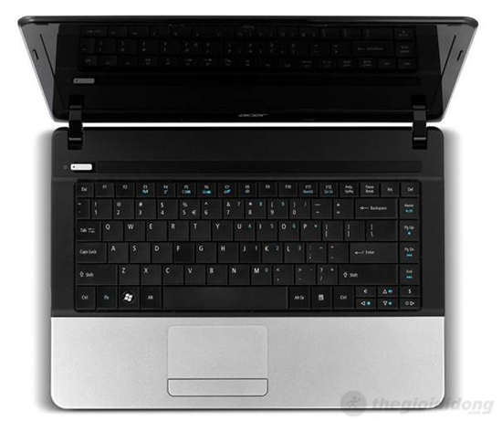 Acer Aspire E1 471 với bàn phím kiểu Acer FineTip 