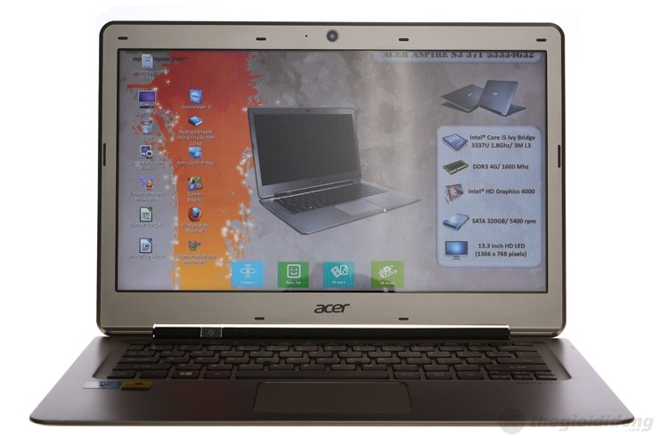 Laptop Acer Aspire S3 371 53334G32ad Màu Vàng đồng