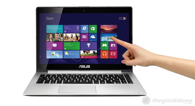 Sự góp mặt của Windows 8 làm Asus S300CA thêm hấp dẫn Sự góp mặt của Windows 8 làm Asus S300CA thêm hấp dẫn