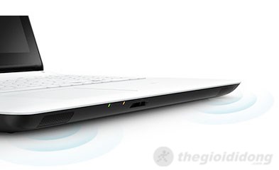 Thiết kế 2 loa ở cạnh trước Sony Vaio Fit 14E Thiết kế 2 loa ở cạnh trước Sony Vaio Fit 14E