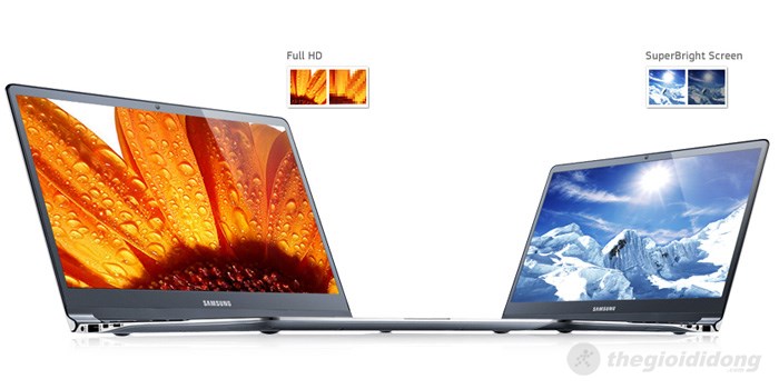 Màn hình của Samsung Ativ Book 9 Màn hình của Samsung Ativ Book 9 là full HD cho hiển thị cực tốt