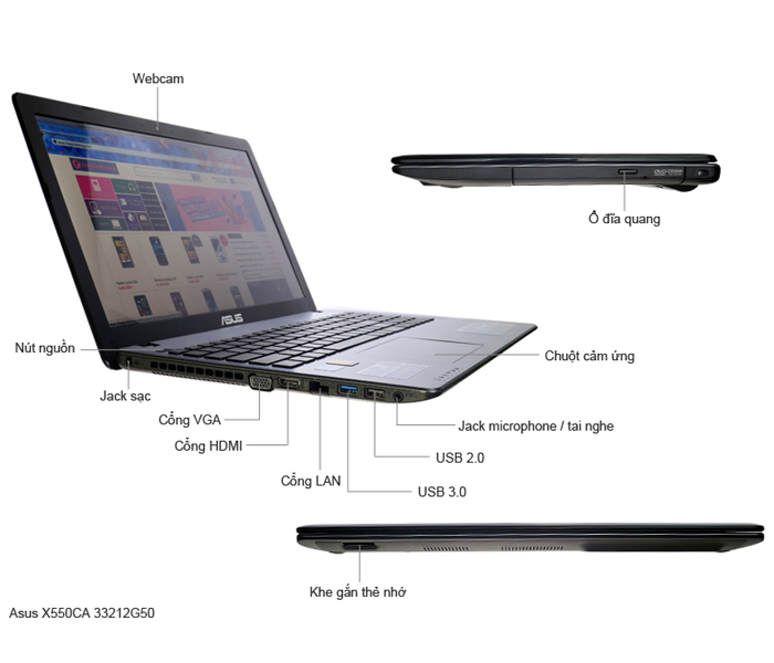Asus X550CA 33212G50