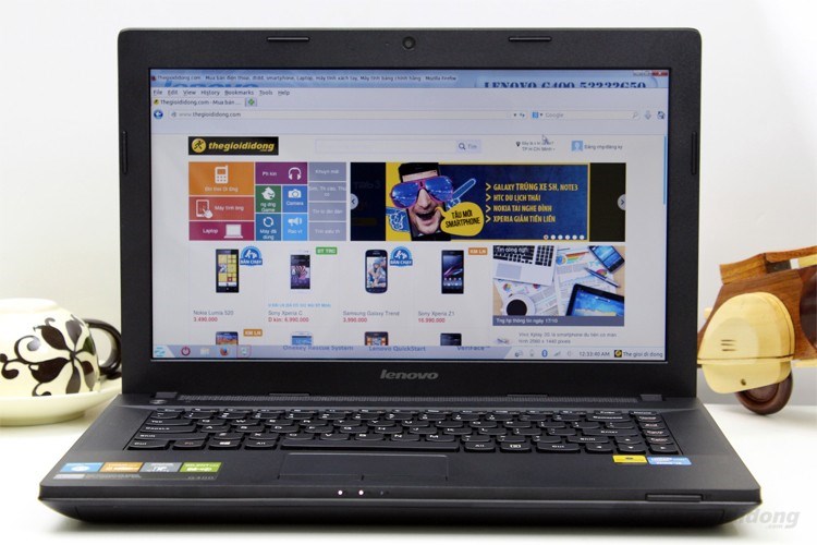 Laptop Lenovo G400 53232G50 Màu Đen