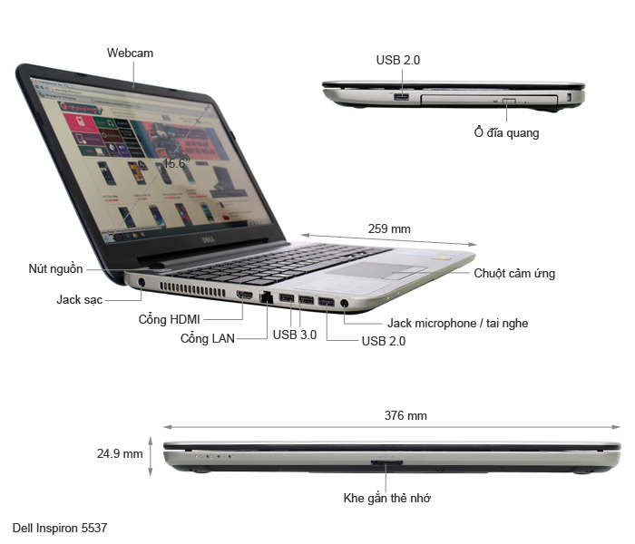 Dell Inspiron 5537 54204G75