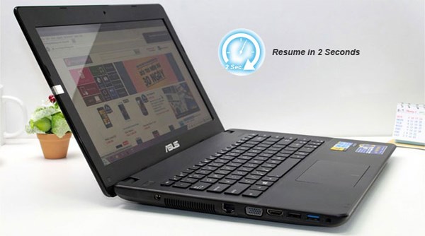 Asus X451CA Instant On