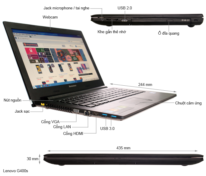 Lenovo G400s 33112G50