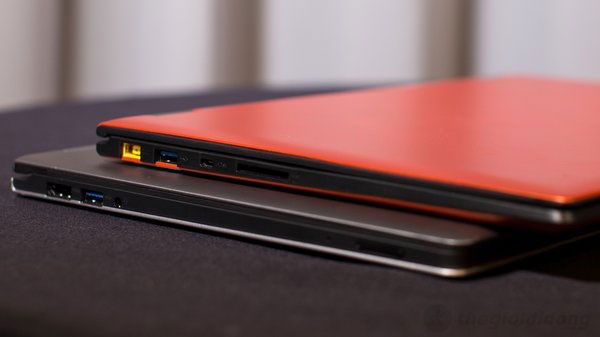 Lenovo Yoga 2 Pro (phía trên) và Yoga thế hệ đầu bên dưới Lenovo Yoga 2 Pro (phía trên) và Yoga thế hệ đầu bên dưới