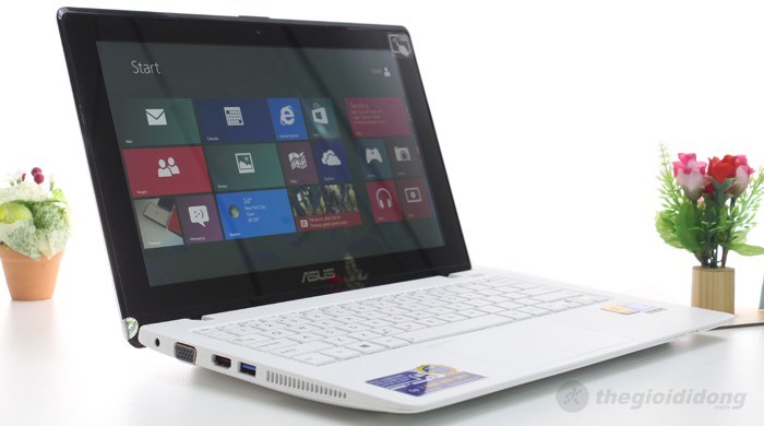 Laptop Asus X200CA 10072G50W8 Màu Trắng