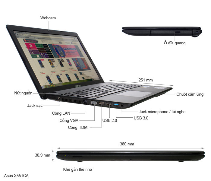 Asus X551CA 33212G50