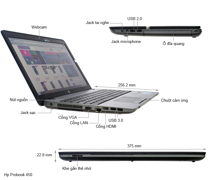 HP Probook 450 54204G50G