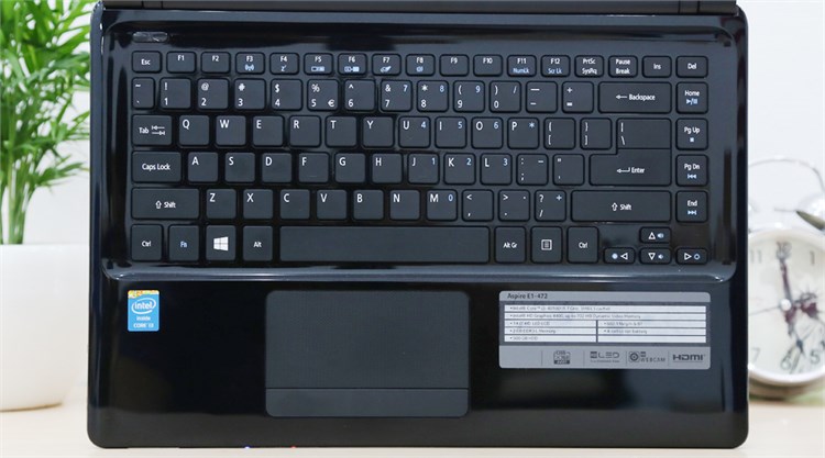 Laptop Acer Aspire E1 472 54204G50Dn Màu Đen