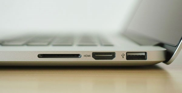 Macbook Pro ME293 hdmi, usb 3.0