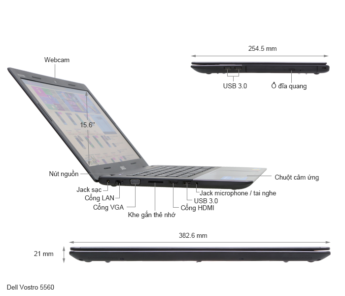 Dell Vostro 5560 53234G1TG