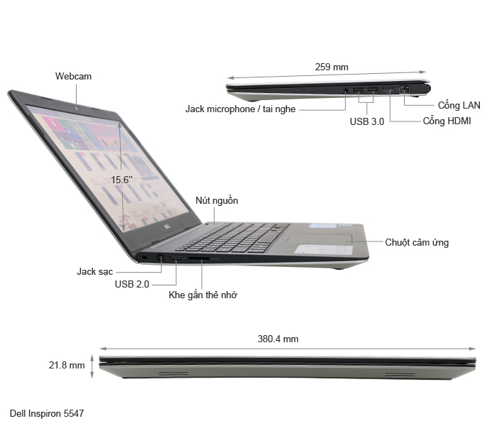 Dell Inspiron 5547 54214G50G