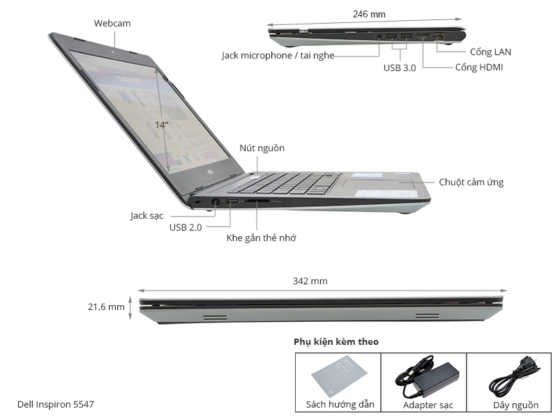 Dell Inspiron 5447 74518G1TG