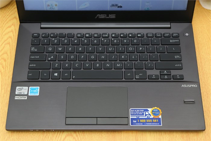 Laptop Asus B400 53334G50W8 Màu Đen