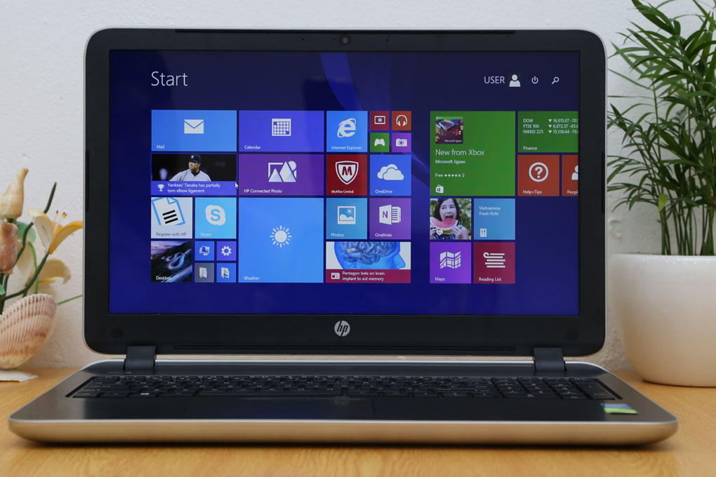 Laptop HP Pavilion 15 p081TX 54214G50GW8 Màu Bạc