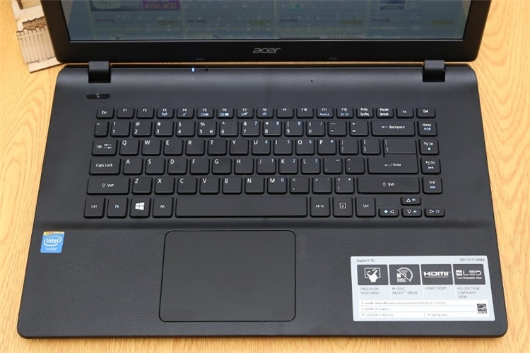 Laptop Acer Aspire ES1 511 Celeron N2930/2G/500G/Win8.1 Màu Đen