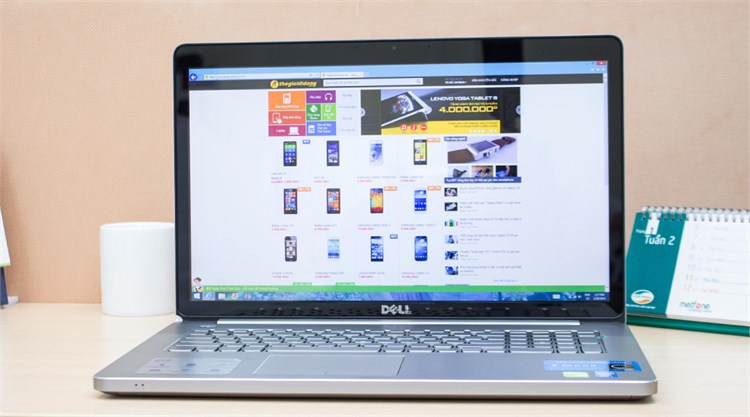 Laptop Dell Inspiron 7737 745116G1TGW8T Màu Bạc
