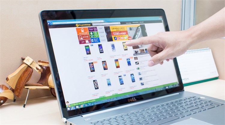 Laptop Dell Inspiron 7737 745116G1TGW8T Màu Bạc