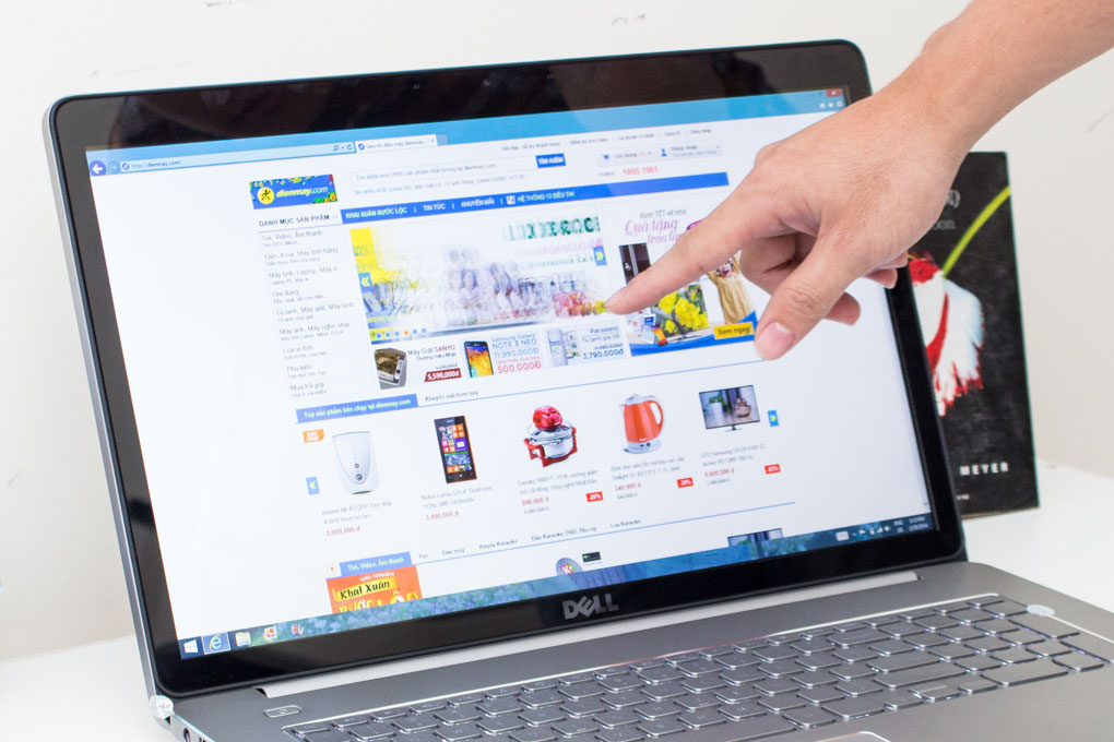 Laptop Dell Inspiron 7737 745116G1TGW8T Màu Bạc