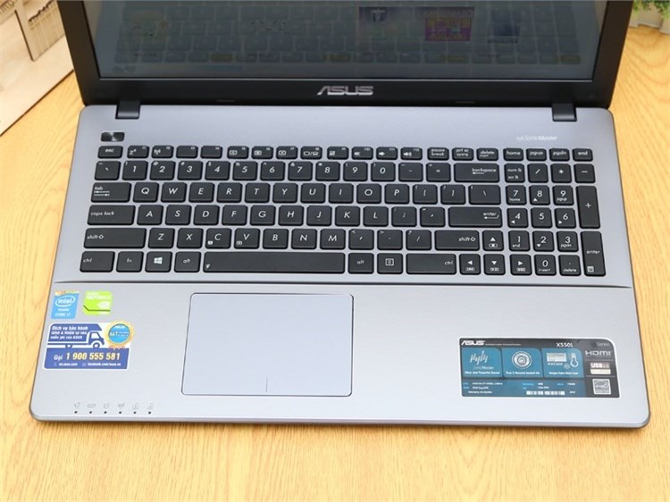 Laptop Asus X550LB 74504G75G Màu Đen - Xám