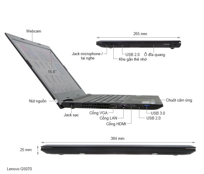 Lenovo G5070 74514G50G