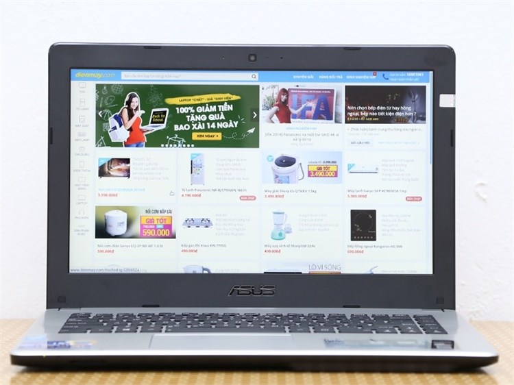 Laptop Asus K450LAV 34012G50 Màu Xám