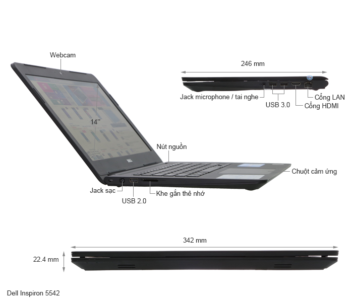 Dell Inspiron 5442 34004G50