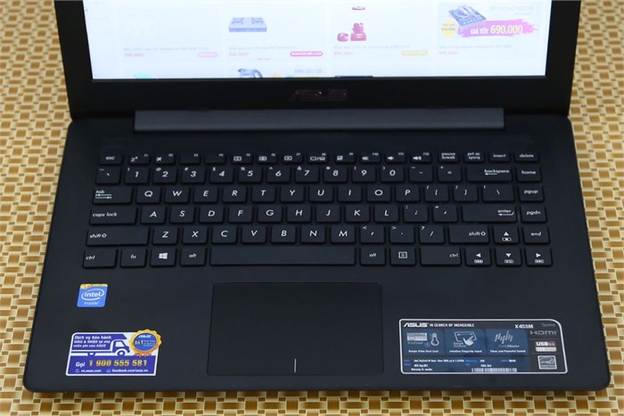 Laptop Asus X453MA Celeron N2830/2G/500G Màu Đen