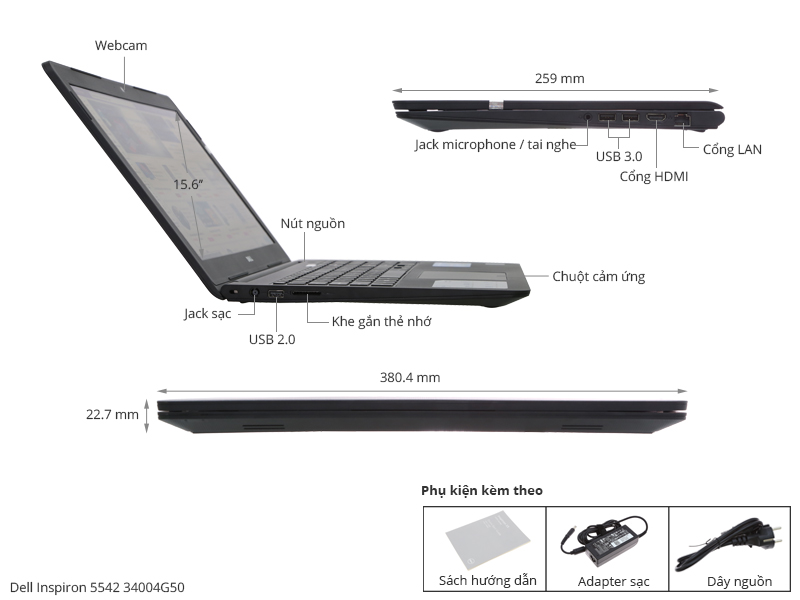 Dell Inspiron 5542 54214G50G