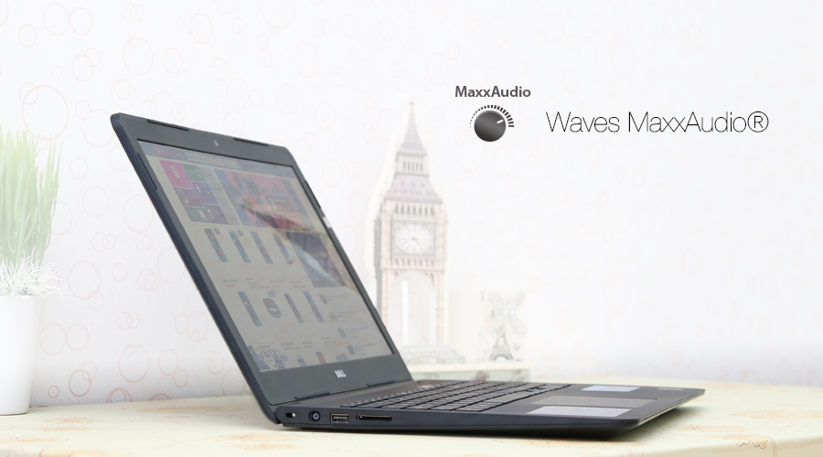 <p>C&ocirc;ng nghệ &acirc;m thanh Wave MaxxAudio&reg; mang lại hiệu ứng &acirc;m thanh tuyệt vời, to hơn, r&otilde; r&agrave;ng hơn, c&aacute;c &acirc;m tiết đầy đủ hơn.</p>