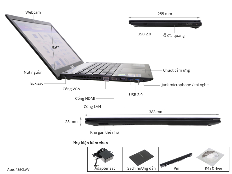Asus P550LAV 34012G50