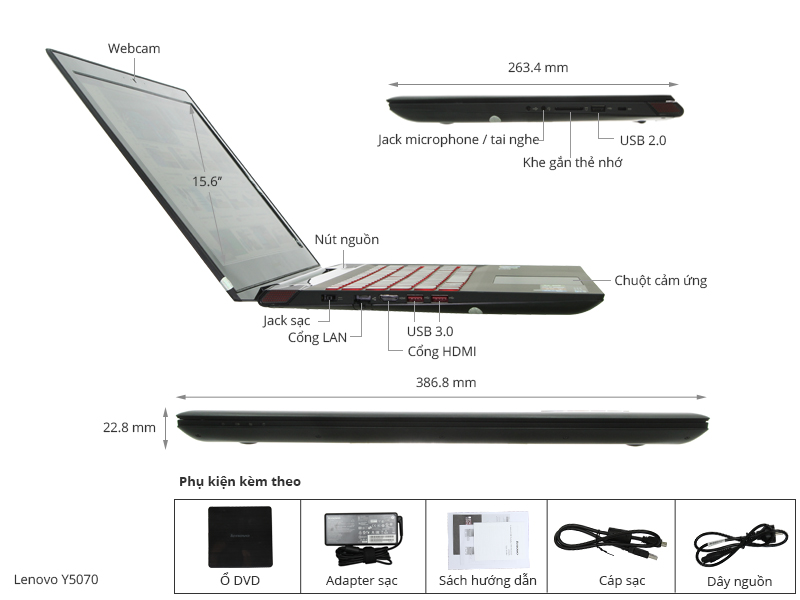 Lenovo Y5070 74718G1TGW8