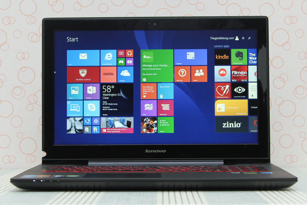 Laptop Lenovo Y5070 74718G1TGW8 Màu Đen