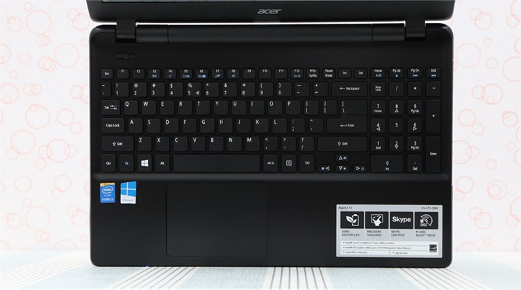 Laptop Acer Aspire E5 571 54214G50W8 Màu Đen