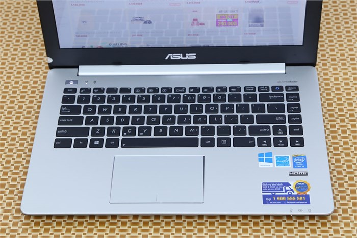 Laptop Asus K451LA 34034G50W8 Màu Đen