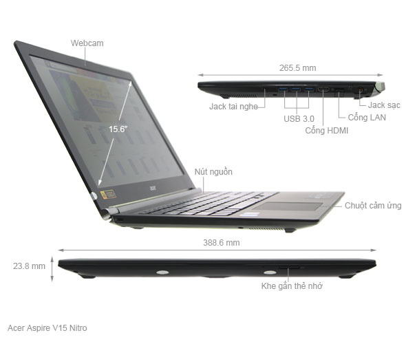 Acer Aspire V15 Nitro VN7-591G