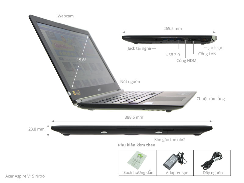 Acer Aspire V15 Nitro VN7-591G