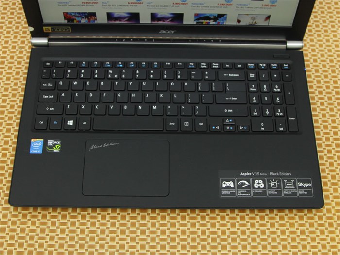 Laptop Acer Aspire V15 Nitro VN7-591G Màu Đen