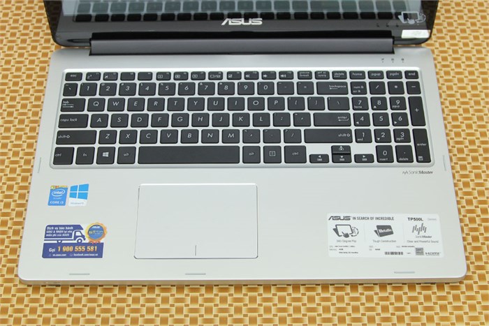 Laptop Asus TP500LA i5 4210U/4G/500G/Win8.1(CJ108H) Màu Bạc