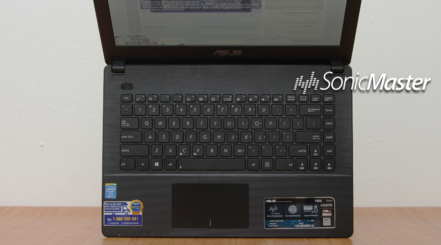 <p><strong>C&ocirc;ng ngh&ecirc;̣ &acirc;m thanh đ&ocirc;̣c quy&ecirc;̀n SonicMaster</strong></p>
<p>ASUS X452LAV cho chất lượng &acirc;m thanh t&ocirc;́t nh&acirc;́t trong nhóm sản ph&acirc;̉m cùng ph&acirc;n kh&uacute;c. Vi&ecirc;̣c k&ecirc;́t hợp giữa thi&ecirc;́t k&ecirc;́ vượt trội, ph&acirc;̀n cứng mạnh hơn và ph&acirc;̀n m&ecirc;̀m được t&ocirc;́i ưu hóa đã mang lại chất lượng &acirc;m thanh đỉnh cao</p>