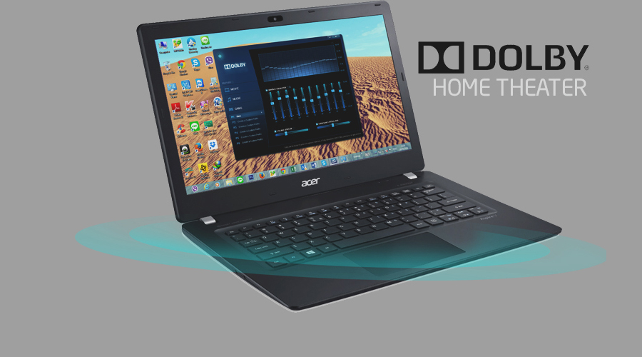 <p>C&ocirc;ng nghệ &acirc;m thanh Dolby Home Theater được hỗ trợ tr&ecirc;n 2 loa mang đến trải nghiệm &acirc;m thanh cực kỳ ấn tượng.</p>