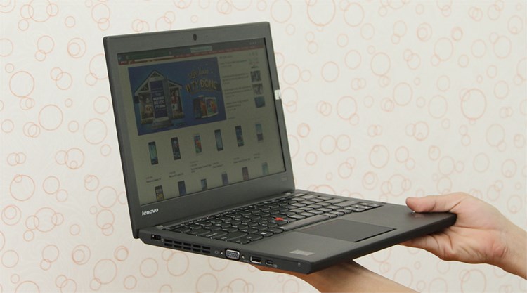 Laptop Lenovo ThinkPad X240 i5 4210U/4G/500G/Win8.1 Màu Đen