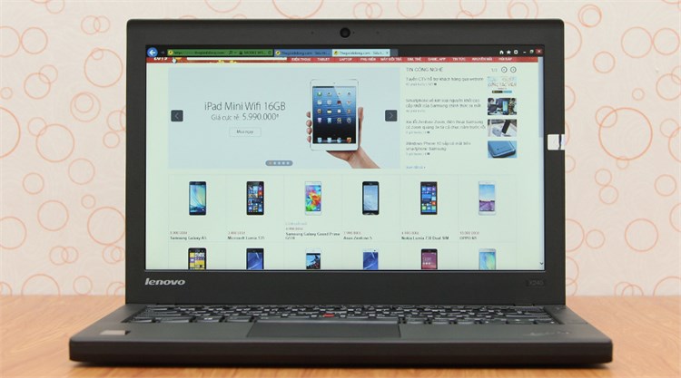 Laptop Lenovo ThinkPad X240 i5 4210U/4G/500G/Win8.1 Màu Đen