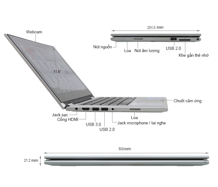 Dell Inspiron 3148 i3 4030U/4GB/500GB/Win8.1