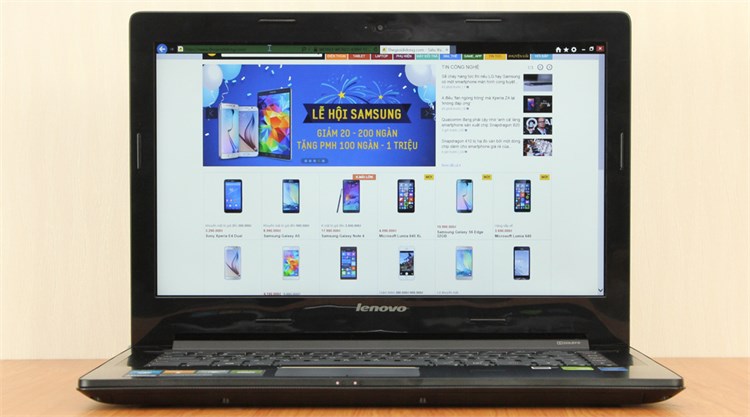 Laptop Lenovo Z4070 i3 4030U/4G/500G/VGA2G/Win8.1 Màu Đen