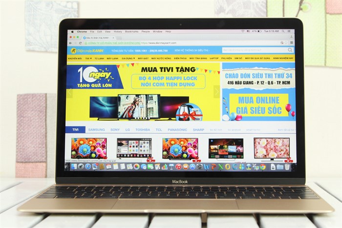 Laptop Apple Macbook 12" Core M 1.1G/8GB/256GB/MacOS